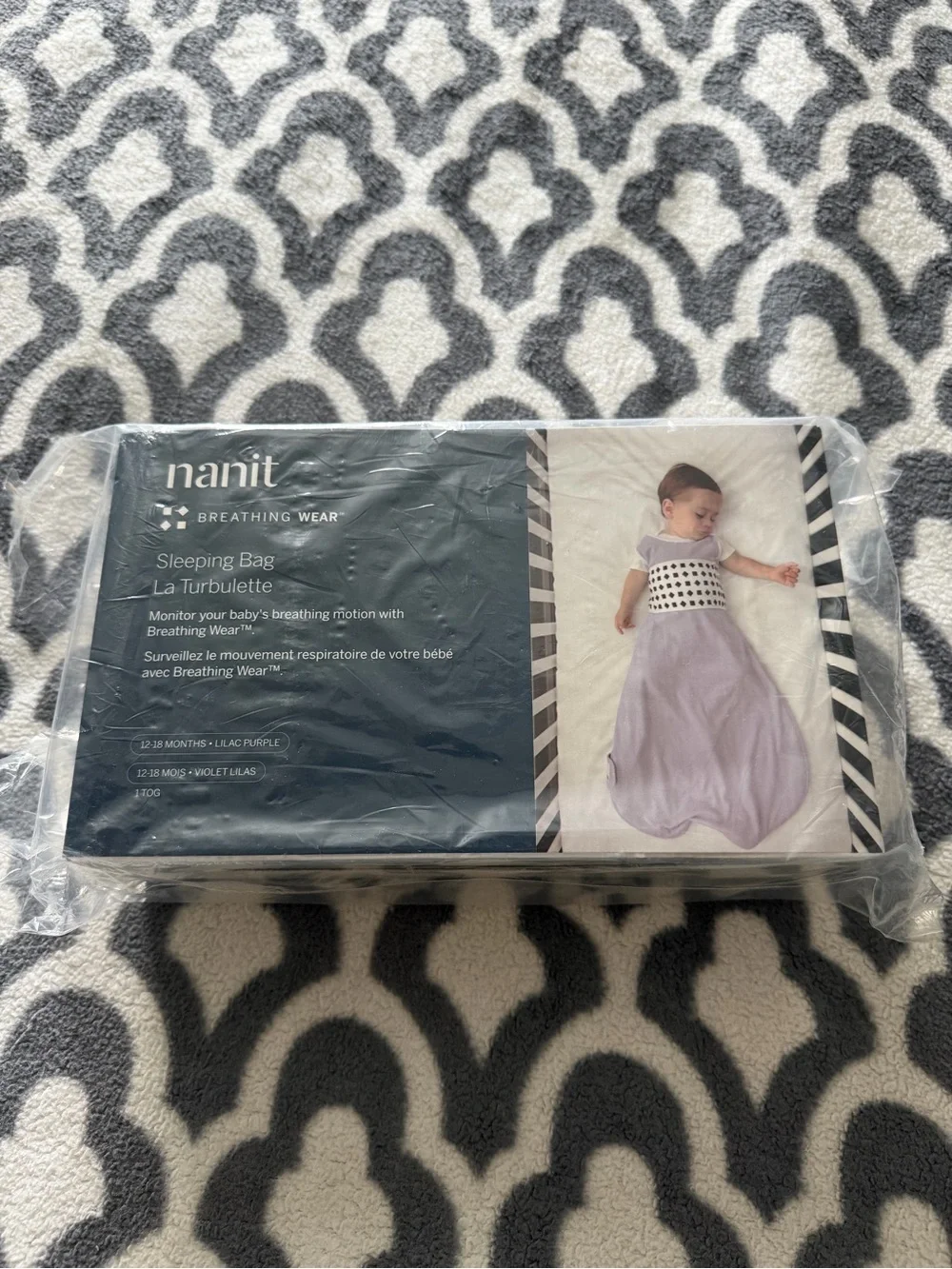 Nanit Breathing Wear Sleeping Bag 12-18m